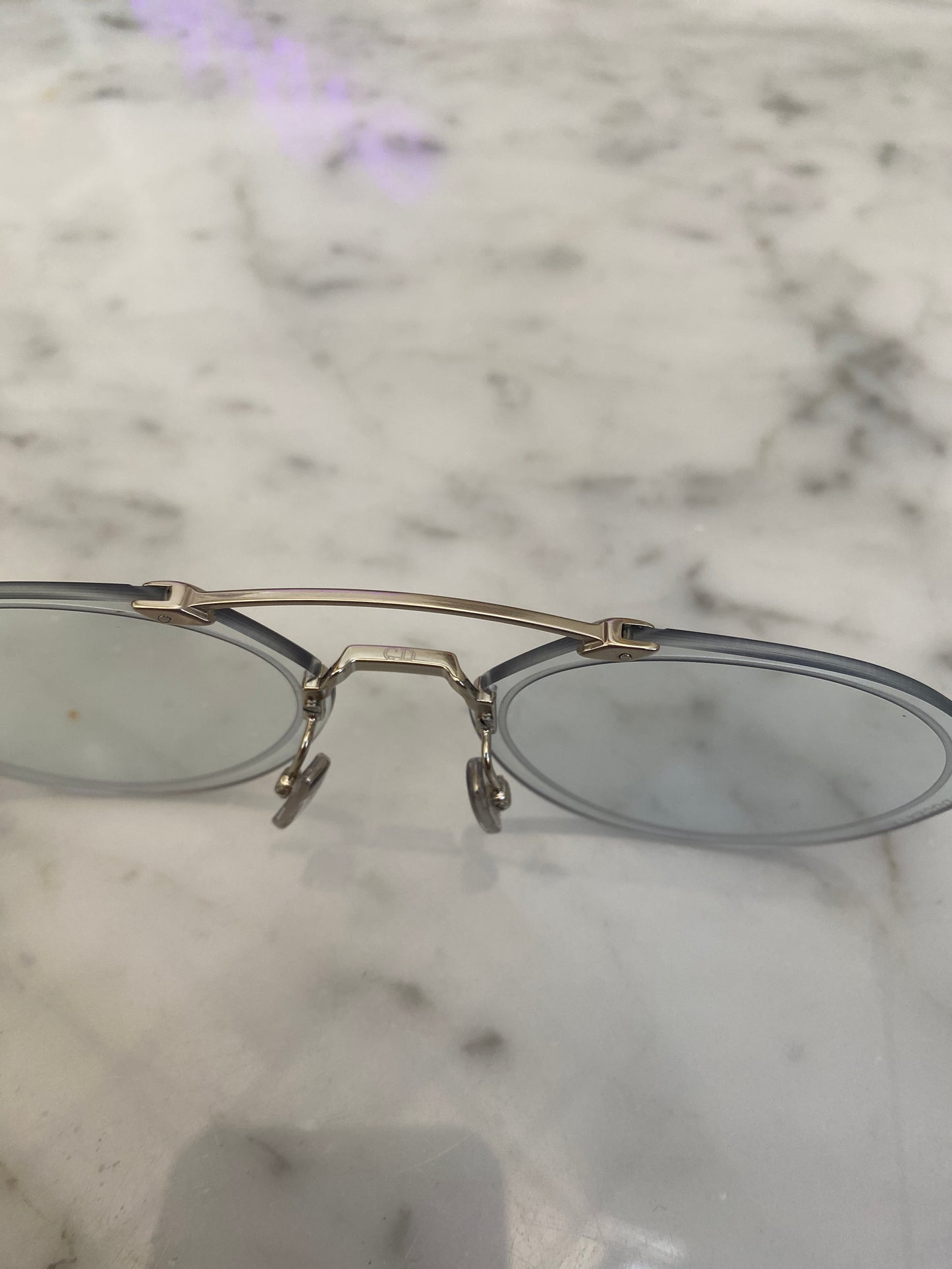 Dior - Clear Lens Chroma 3 Sunglasses