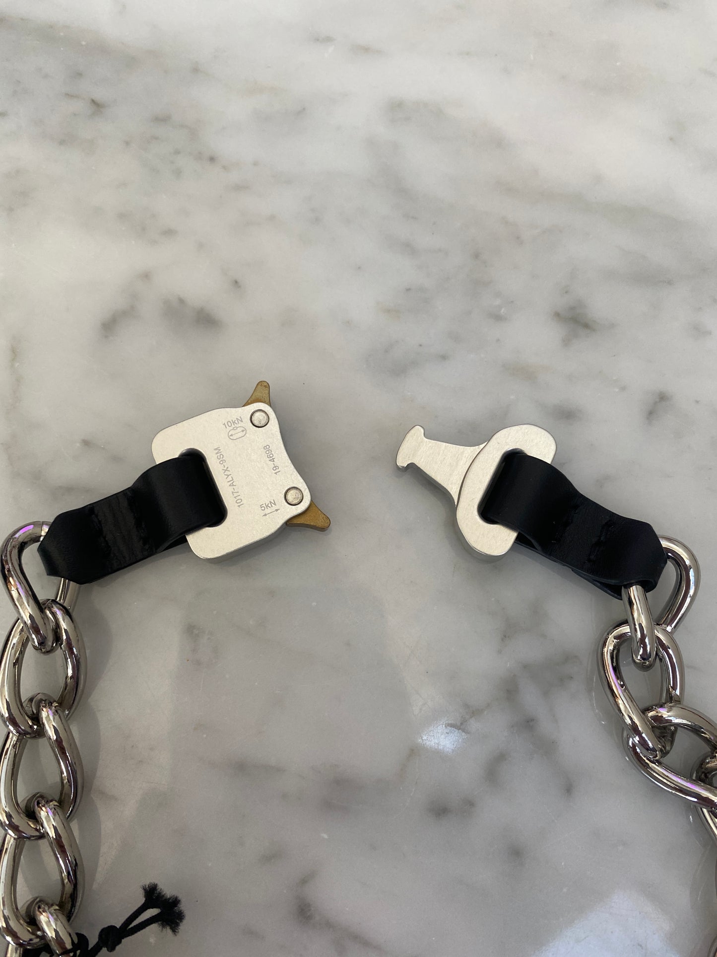 Alyx - Silver Roller Coaster Buckle Chain Necklace