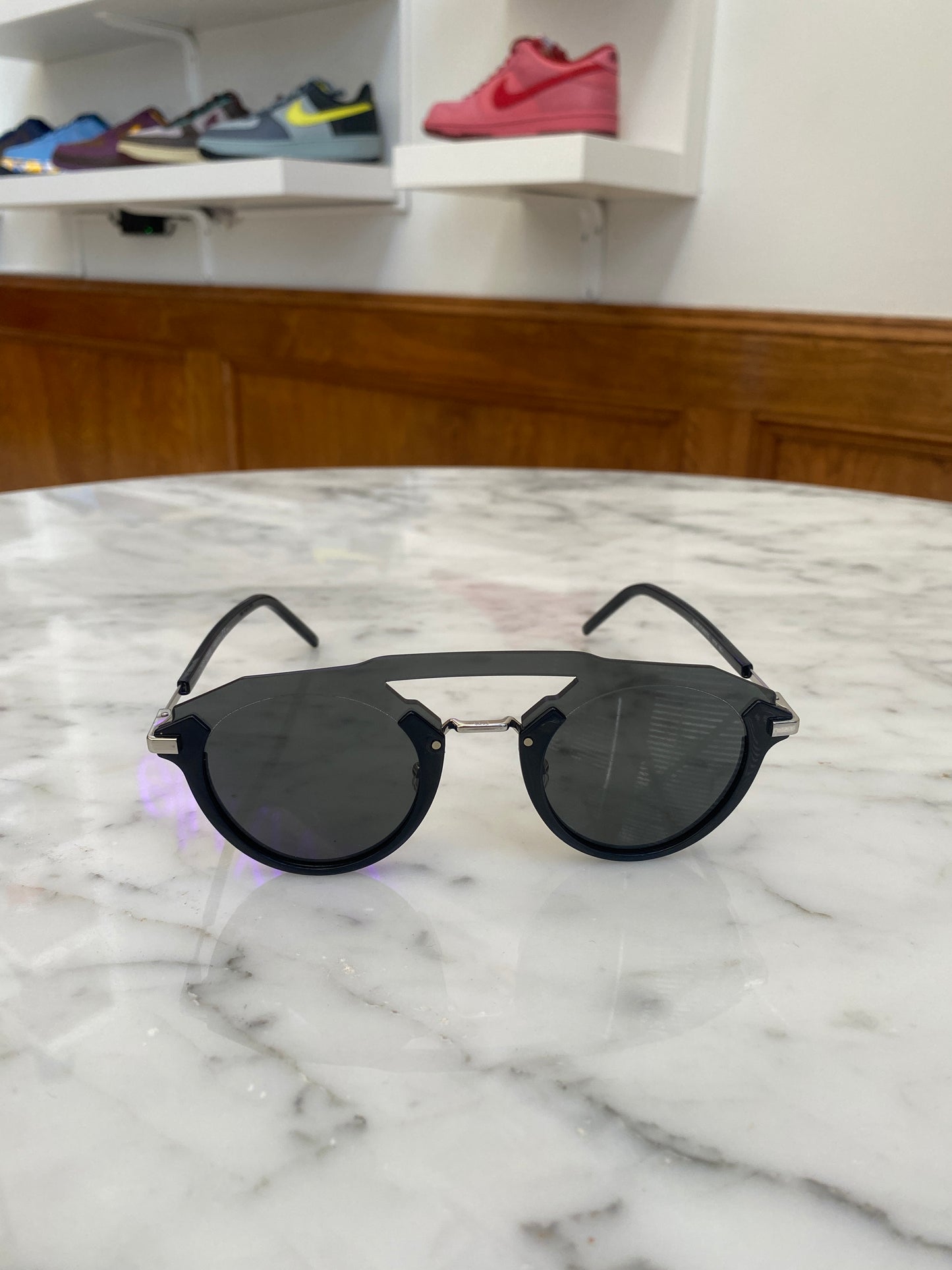 Dior - Black Futuristic Sunglasses