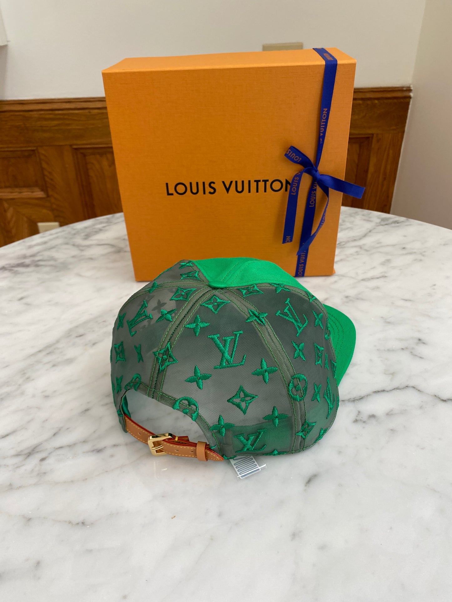 Louis Vuitton - Green Everyday LV Mesh Monogram Trucker Hat