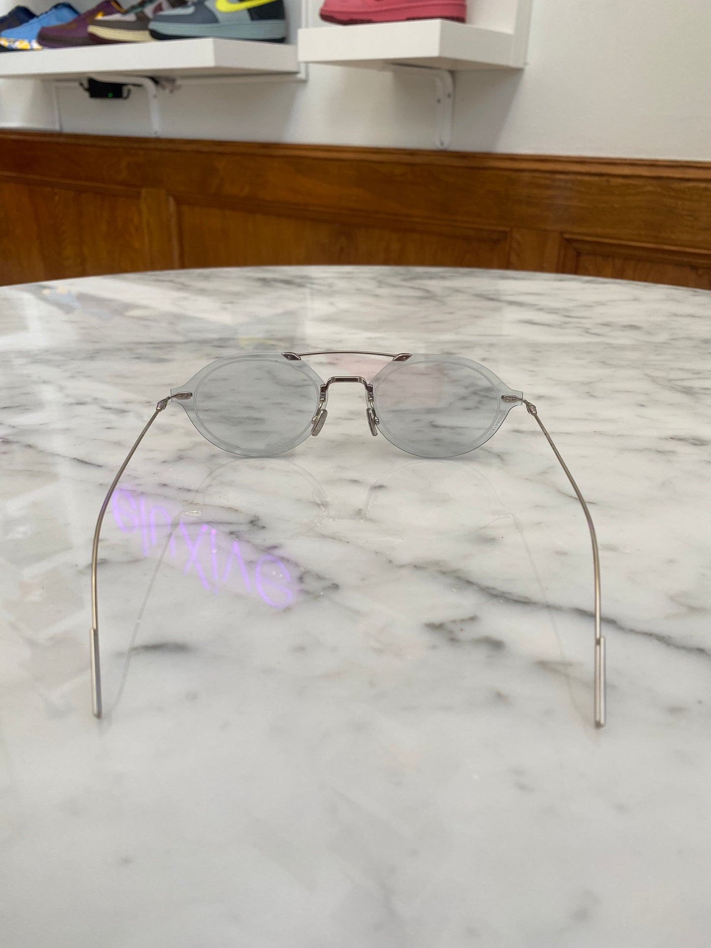 Dior - Clear Lens Chroma 3 Sunglasses