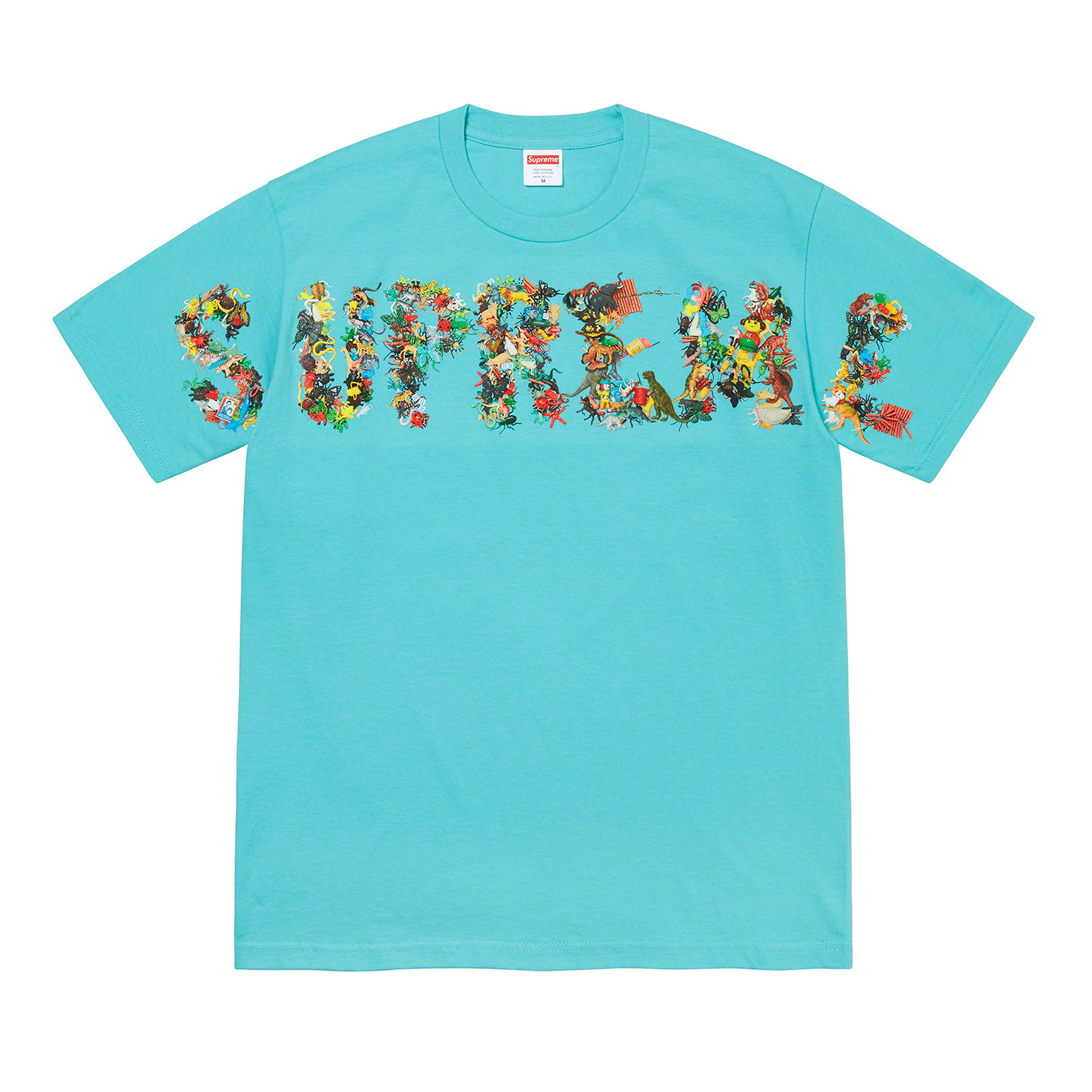 Supreme - Toy Pile Logo T-Shirt (Light Teal) – eluXive