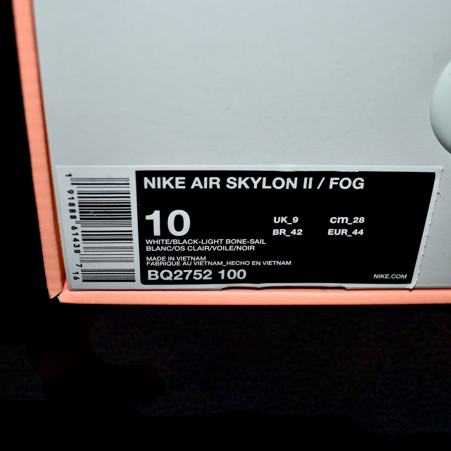 Nike x Fear of God - Air Skylon II FOG (White)