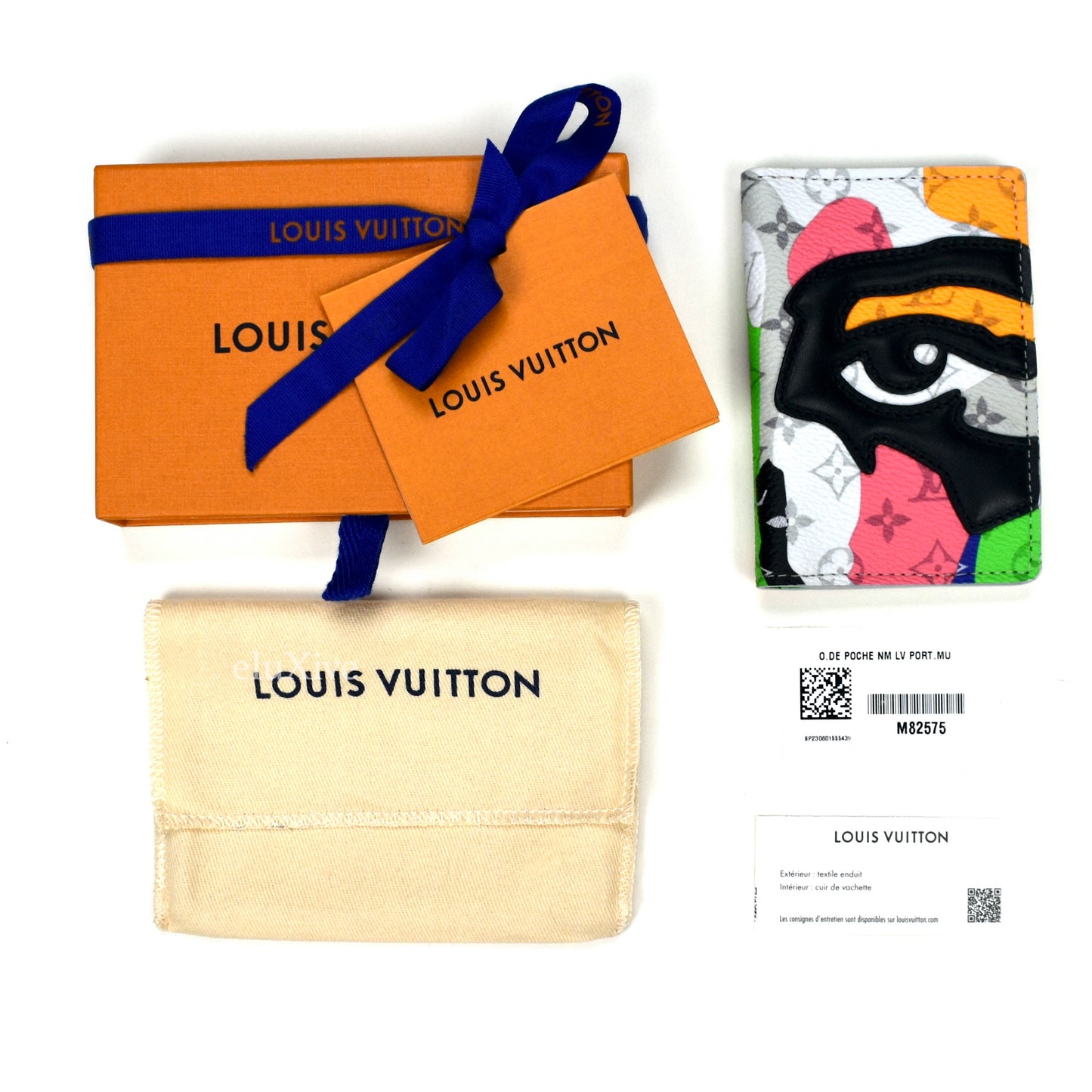 Louis Vuitton x KidSuper - Face Monogram Pocket Organizer