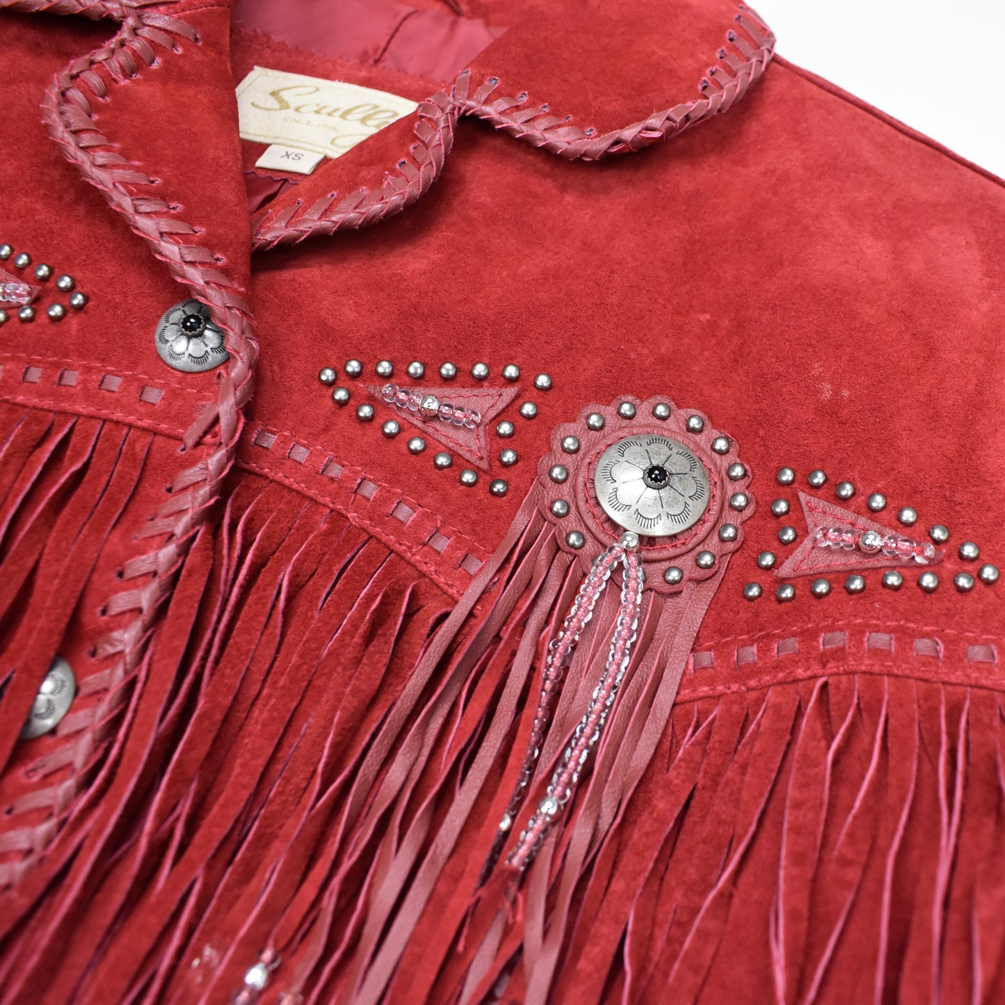 Scully - Red Suede Western Jacket