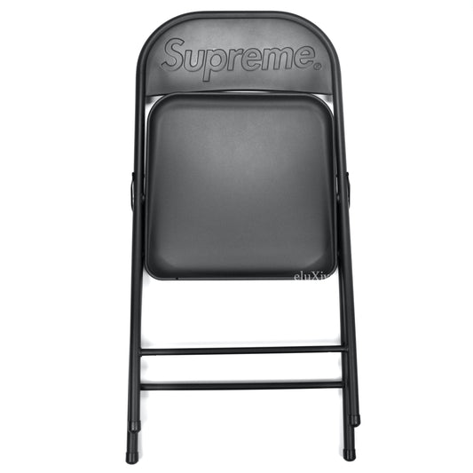 Supreme - Black Box Logo Metal Folding Chair
