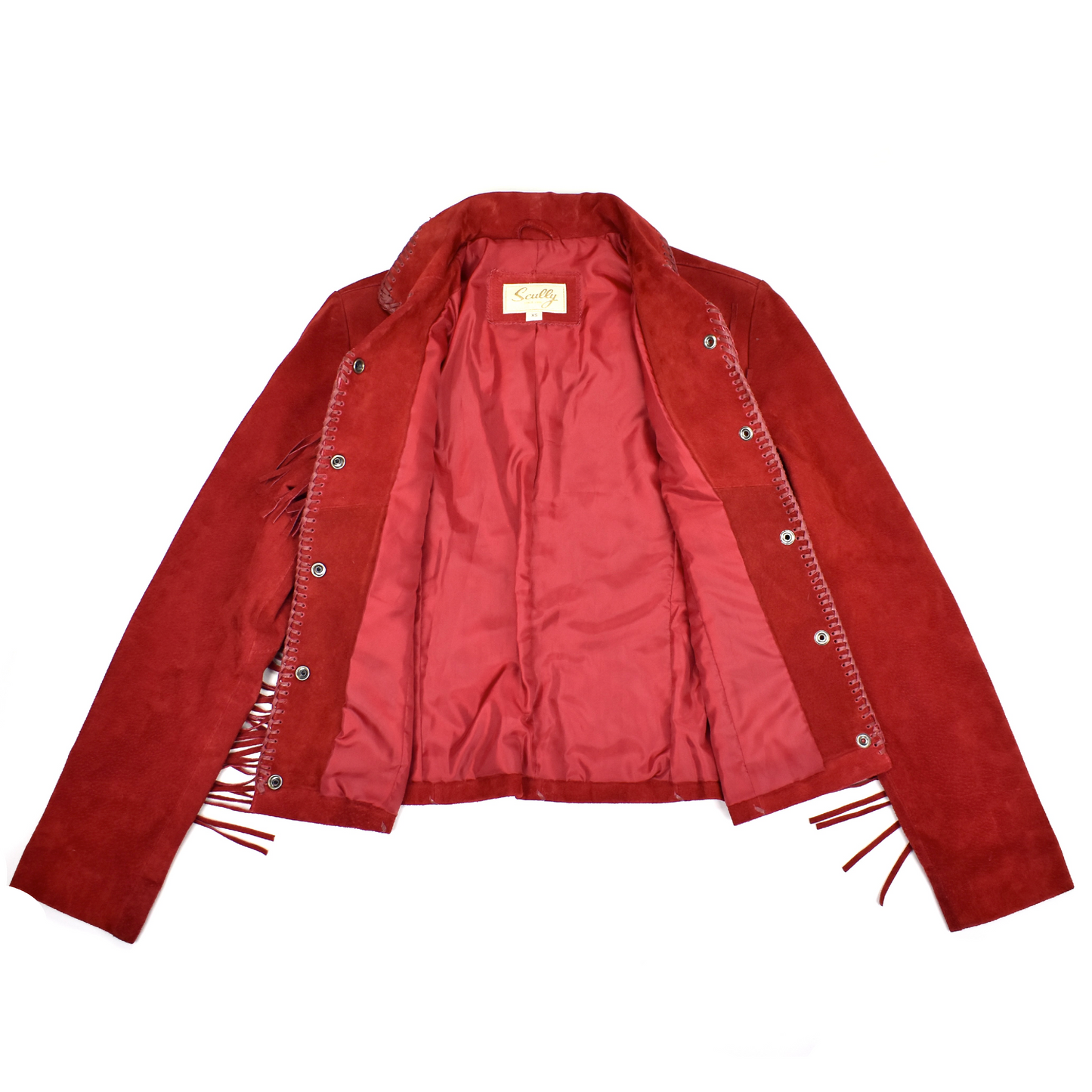 Scully - Red Suede Western Jacket