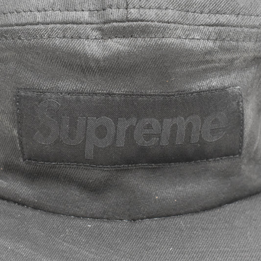 Supreme x Maison Margiela MM6 - Black Painted Box Logo Hat