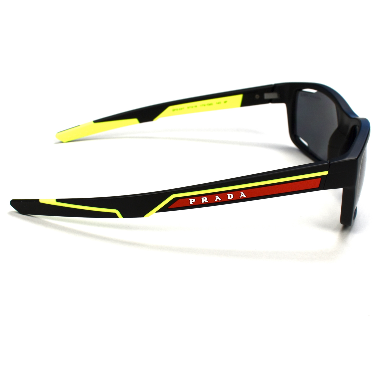 Prada - PS 04YS Sport Sunglasses (Matte Black/Neon) – eluXive Prada - PS 04YS Sport Sunglasses (Matte Black/Neon) – eluXive