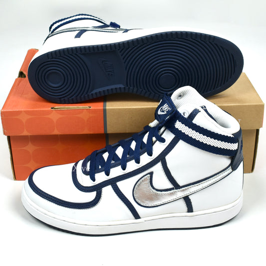 Nike - Vandal High Leather (White/Silver/Navy)