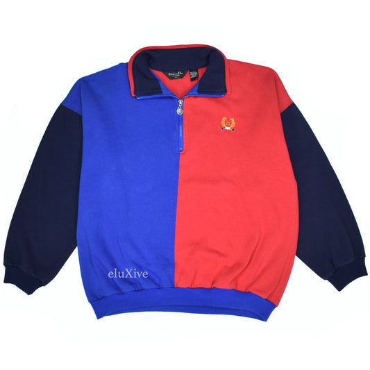 Dior - Vintage 1990s Color Block Track Jacket