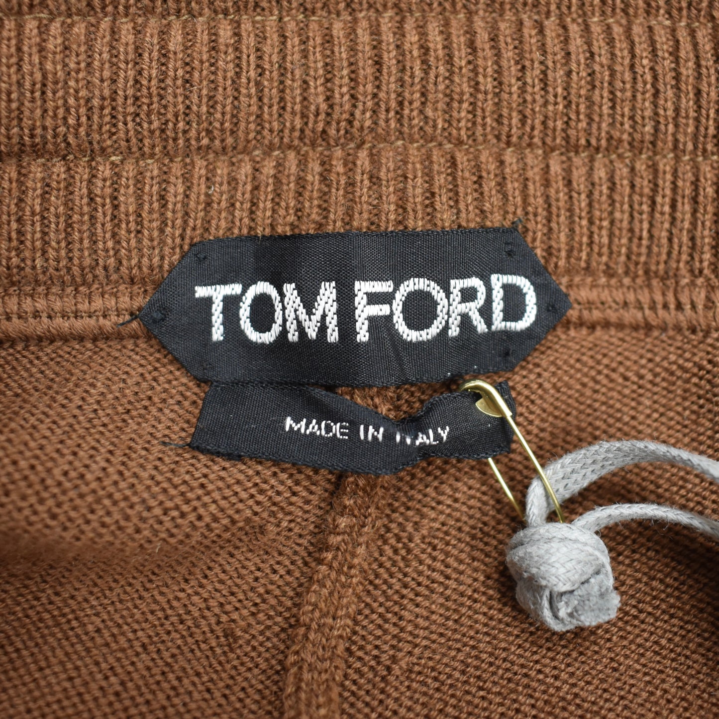 Tom Ford - Brown Cashmere / Wool Knit Sweatpants