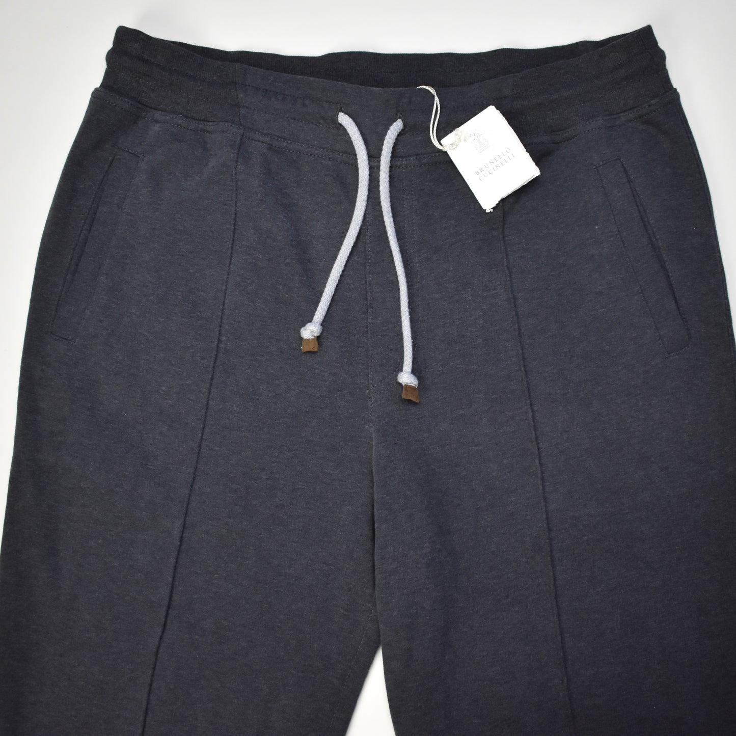 Brunello Cucinelli - Charcoal Gray Cotton Sweatpants