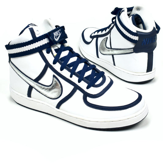 Nike - Vandal High Leather (White/Silver/Navy)