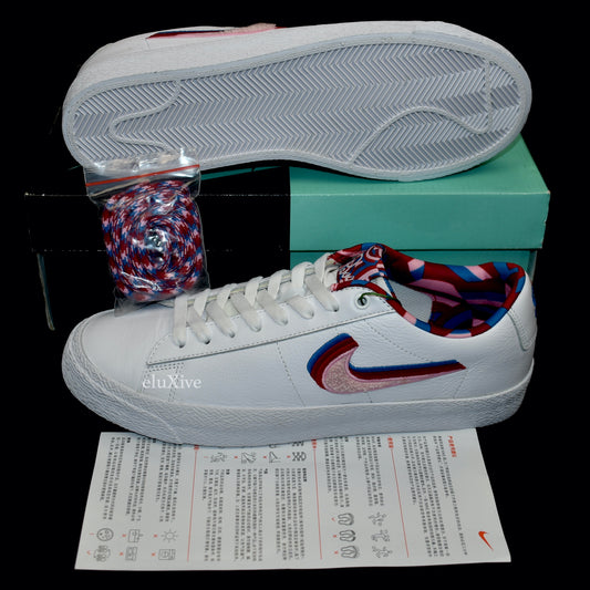 Nike x Parra - SB Blazer Low GT QS (White)