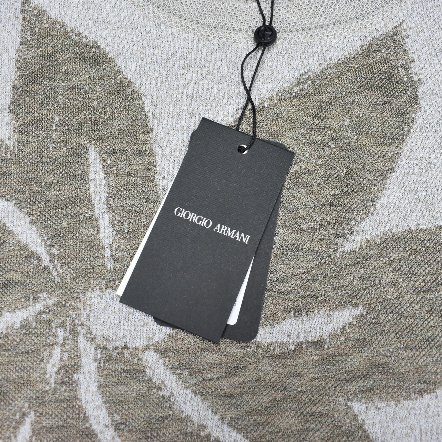Giorgio Armani - Floral Knit Viscose/Silk/Cashmere Sweater