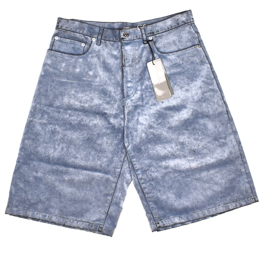 Dior x ERL - Velvet Flocked Denim Shorts