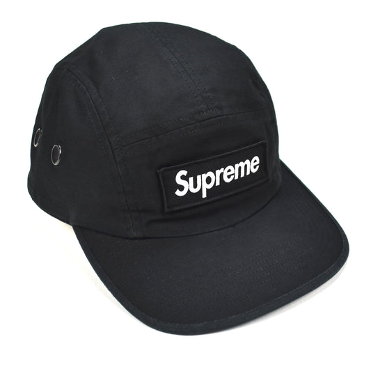 Supreme - Mlitary Box Logo Hat w/ Pin (Black)