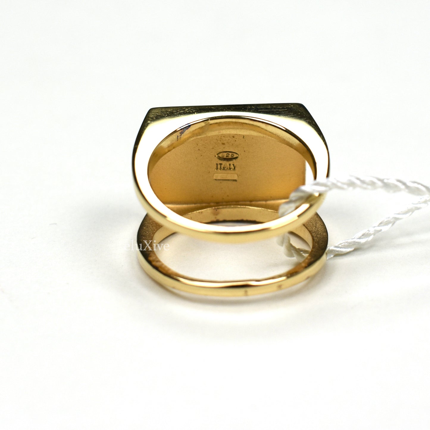 Maison Margiela - Gold Tag Stitch .925 Silver Ring