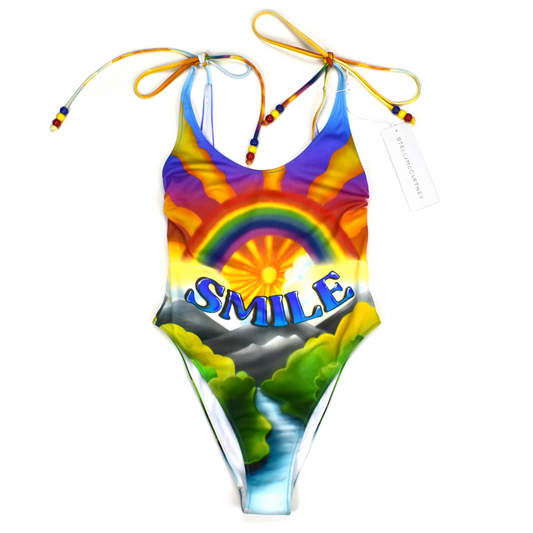 Stella McCartney - Smile Print One Piece Swimsuit