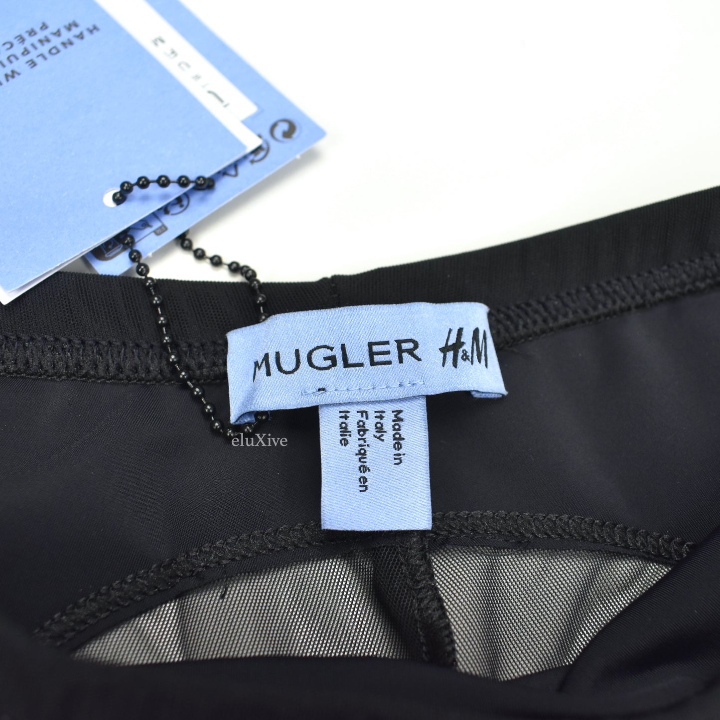 Mugler x H&M - Black Mesh Tights