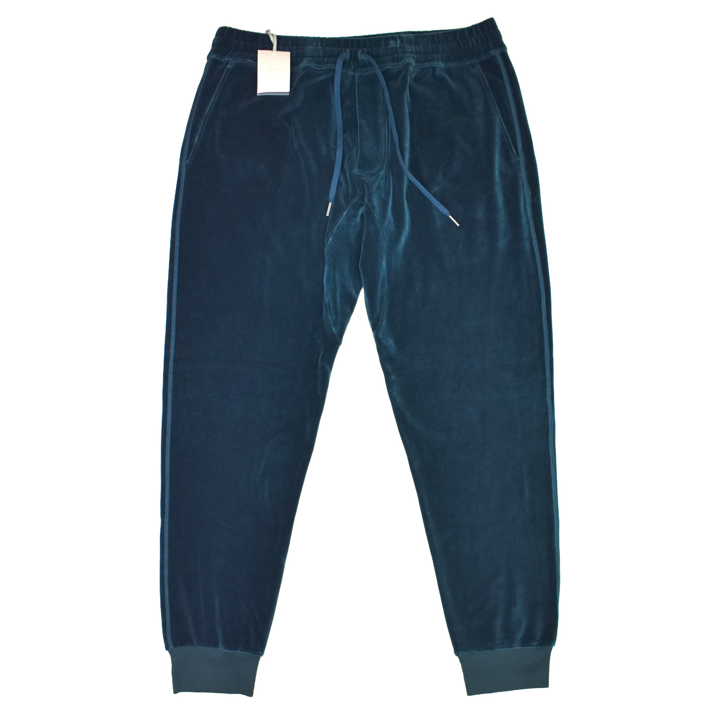 Tom Ford - Teal Blue Velour Track Pants