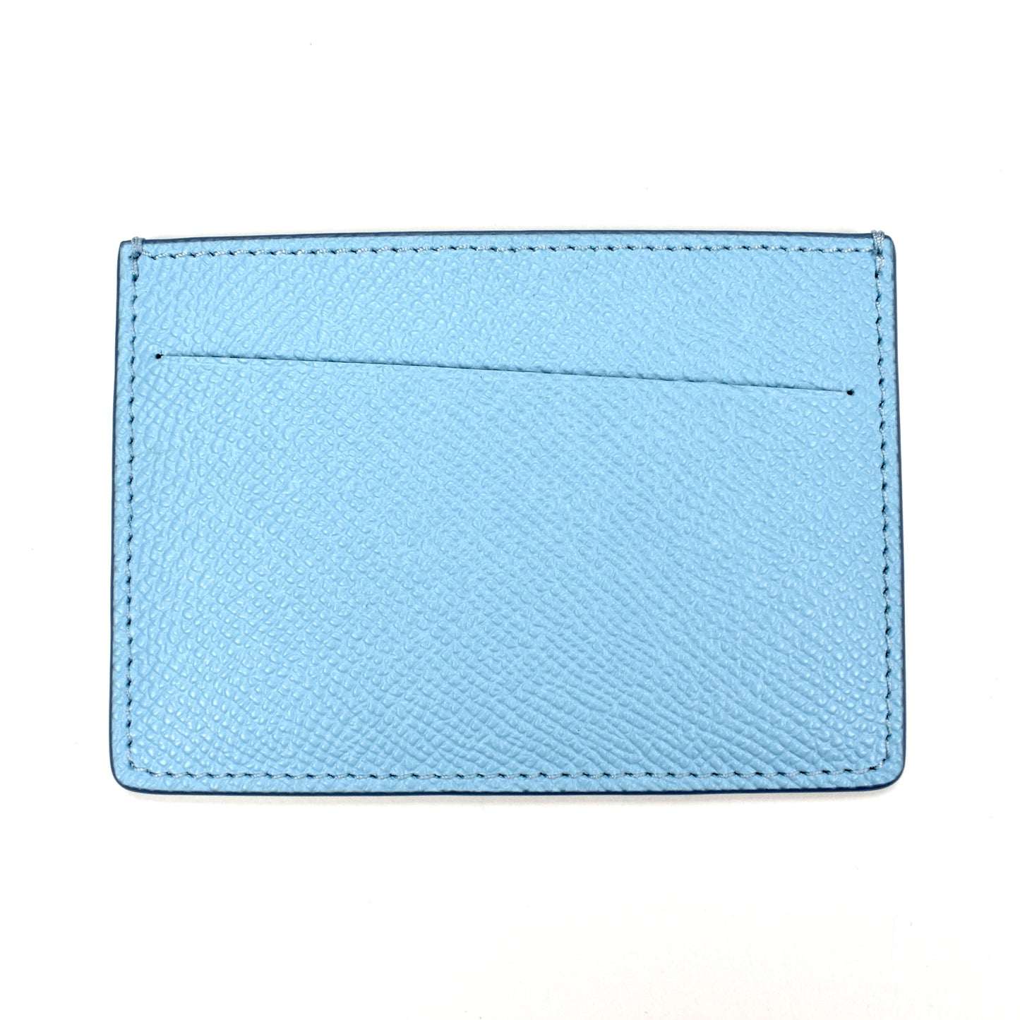 Maison Margiela - Sky Blue Leather Small Card Holder