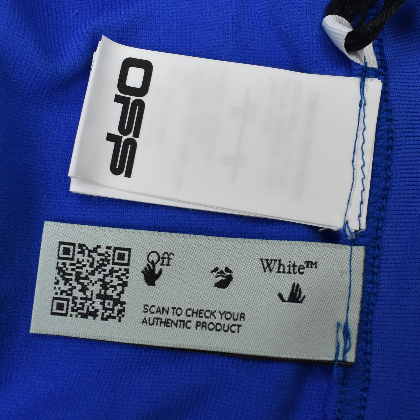 Off-White - Blue Seamless Knit Active T-Shirt