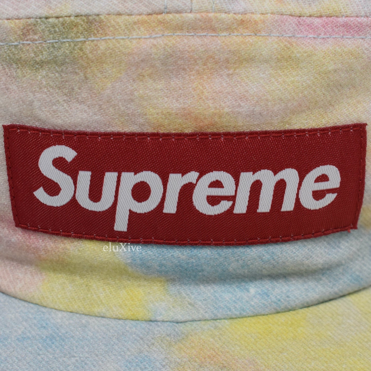 Supreme - Multicolor Denim Box Logo Hat (SS18)