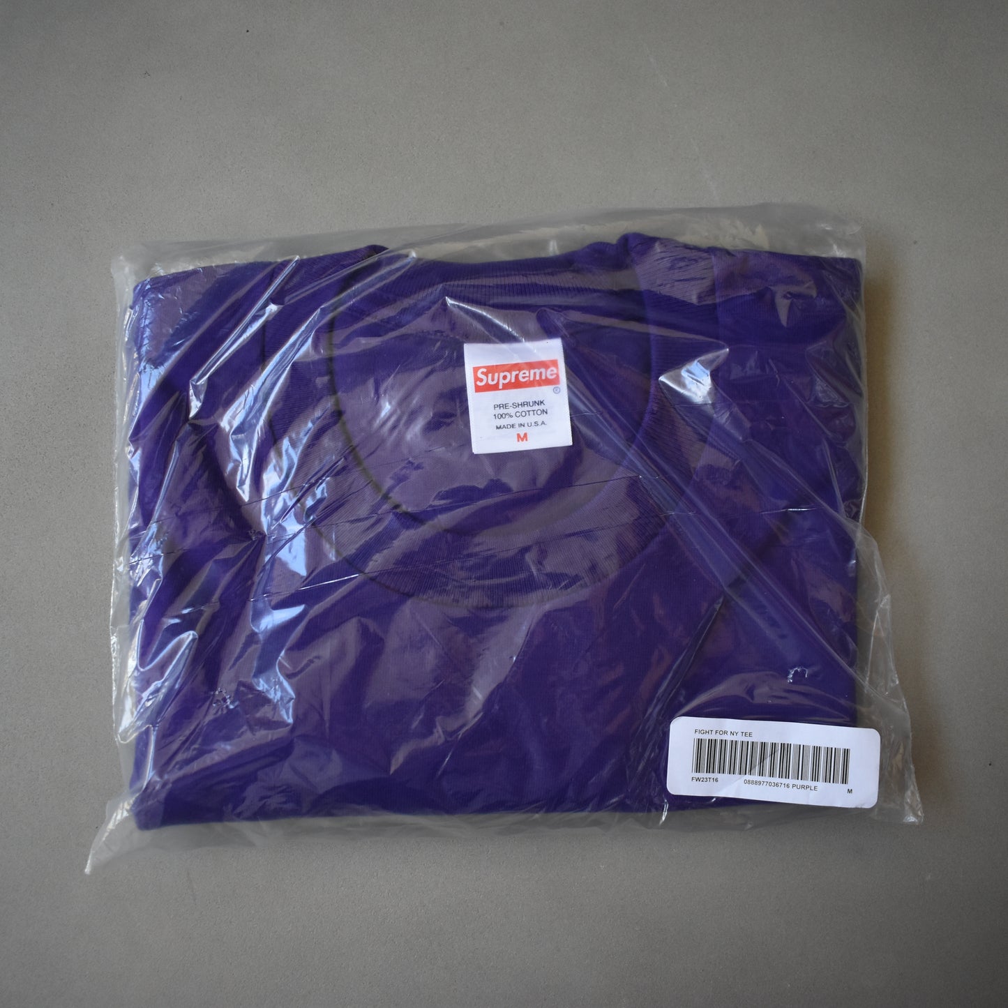 Supreme - Def Jam Fight for NY / Fighter T-Shirt (Purple)