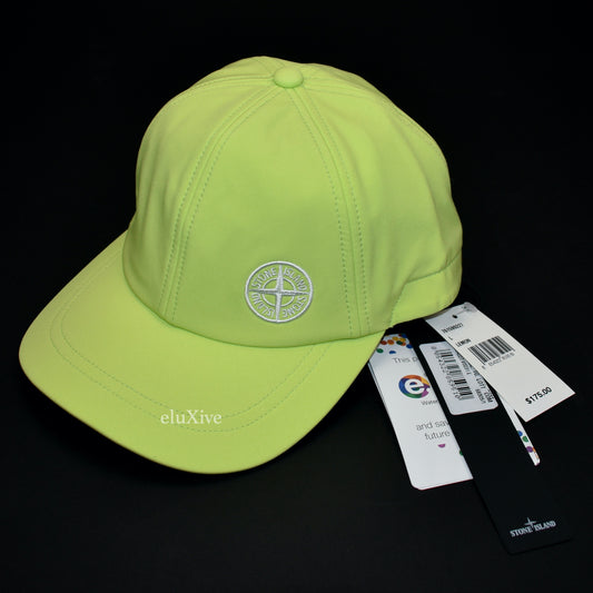 Stone Island - Neon Yellow Logo Embroidered Hat