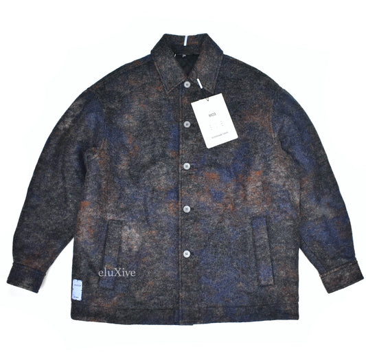 Alexander McQueen - McQ Oversized Marled Wool Coat