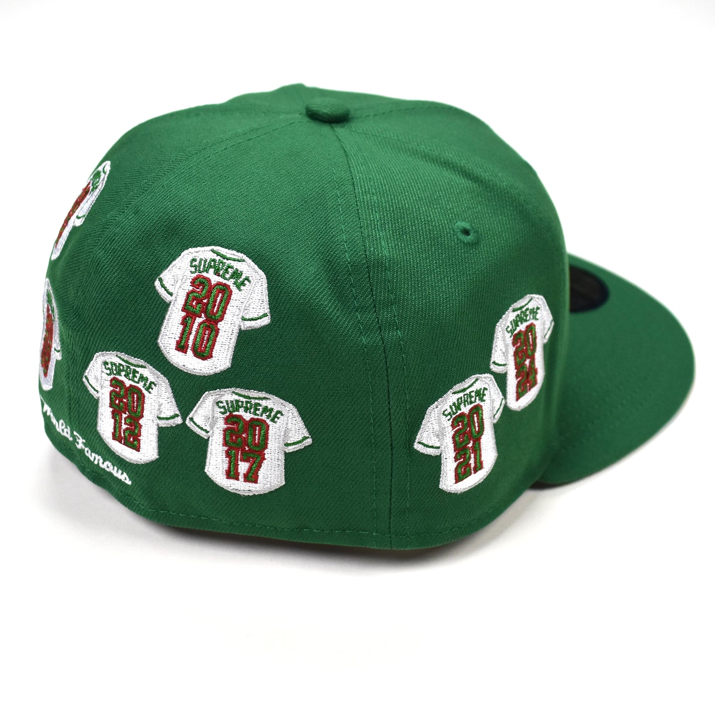 Supreme x New Era - Jerseys Box Logo Hat (Green)