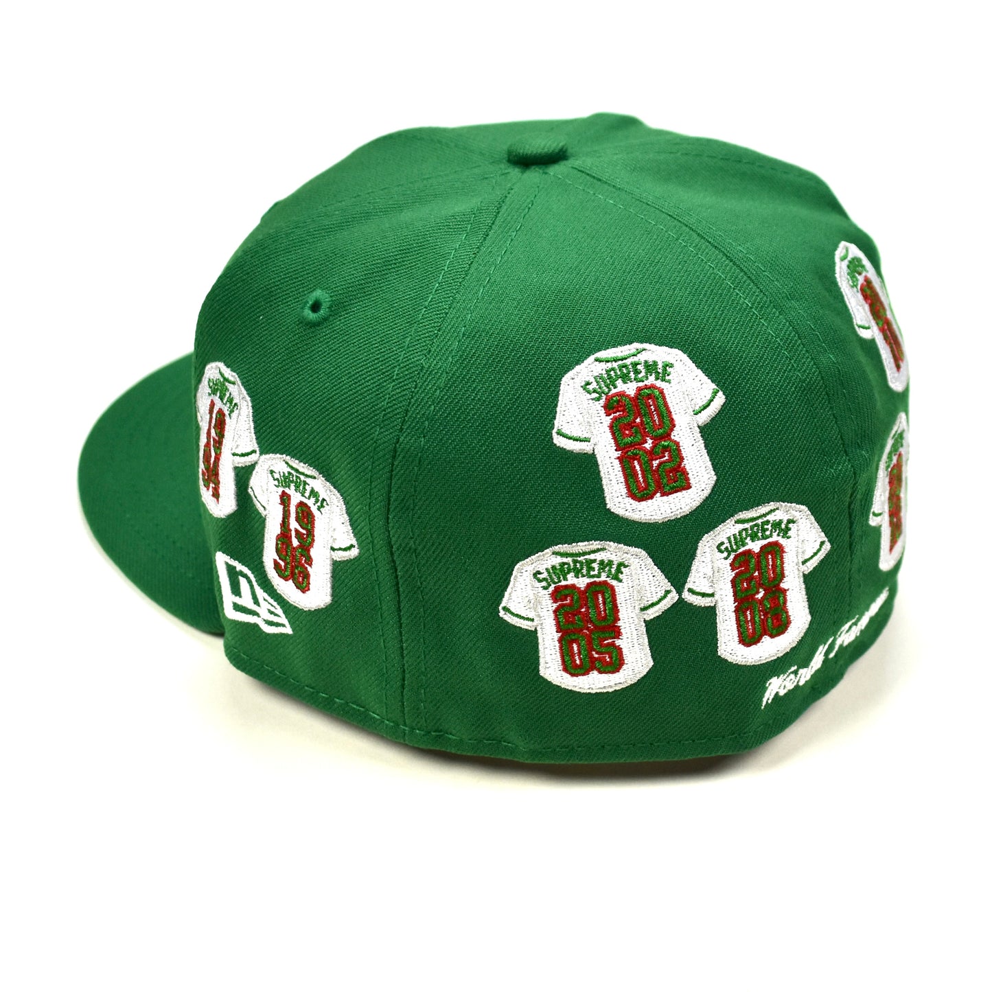 Supreme x New Era - Jerseys Box Logo Hat (Green)