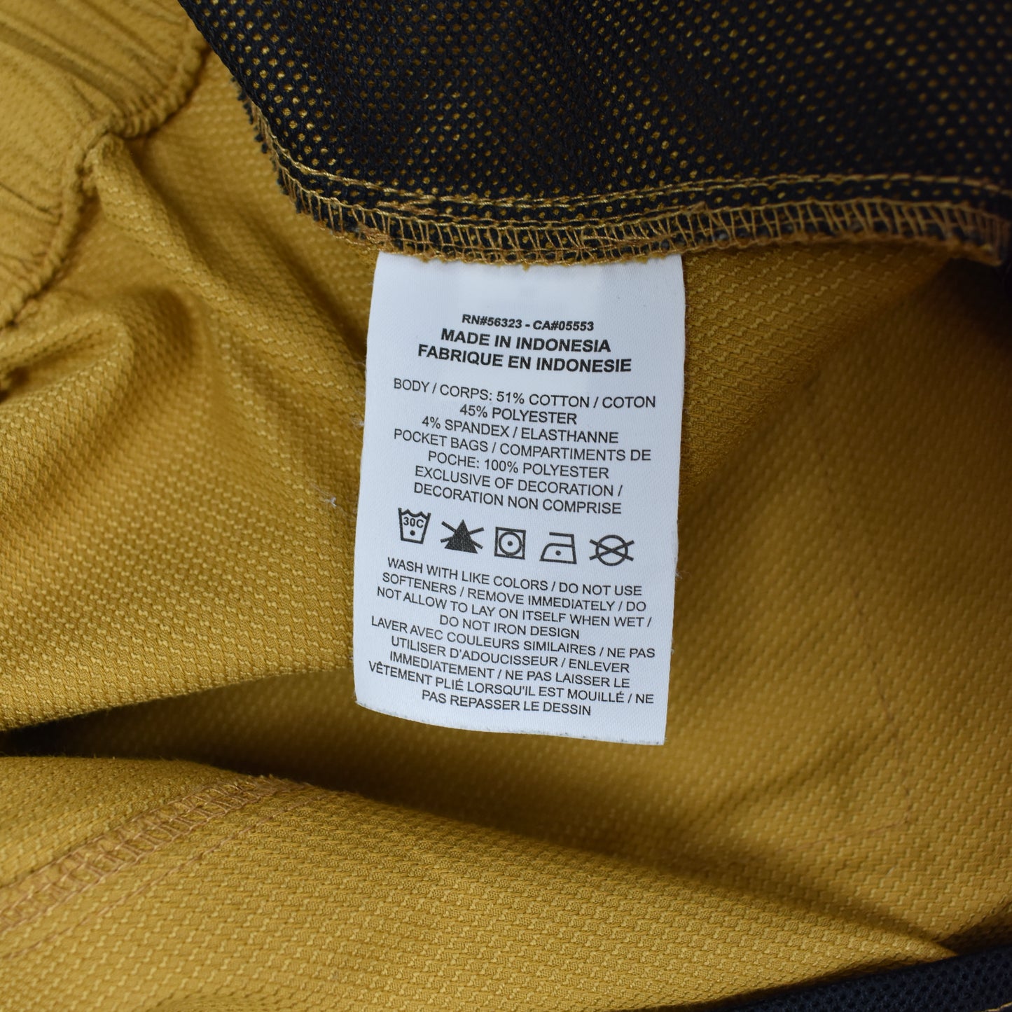 Nike SB - Mustard Yellow Technical Fabric Pants