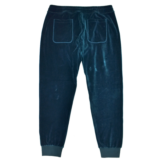 Tom Ford - Teal Blue Velour Track Pants