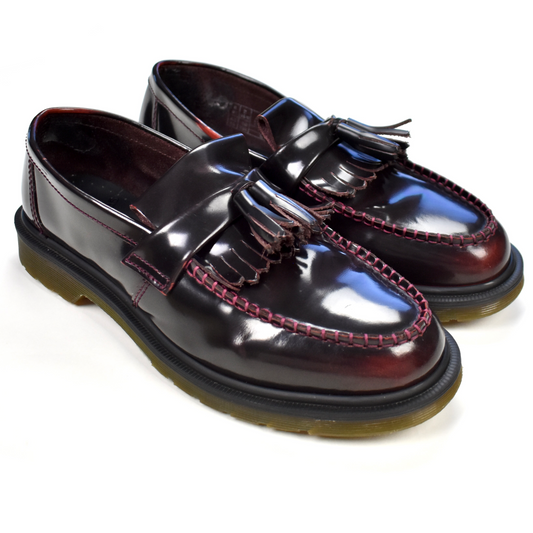 Dr. Martens - Cherry Red Adrian Tassel Loafers