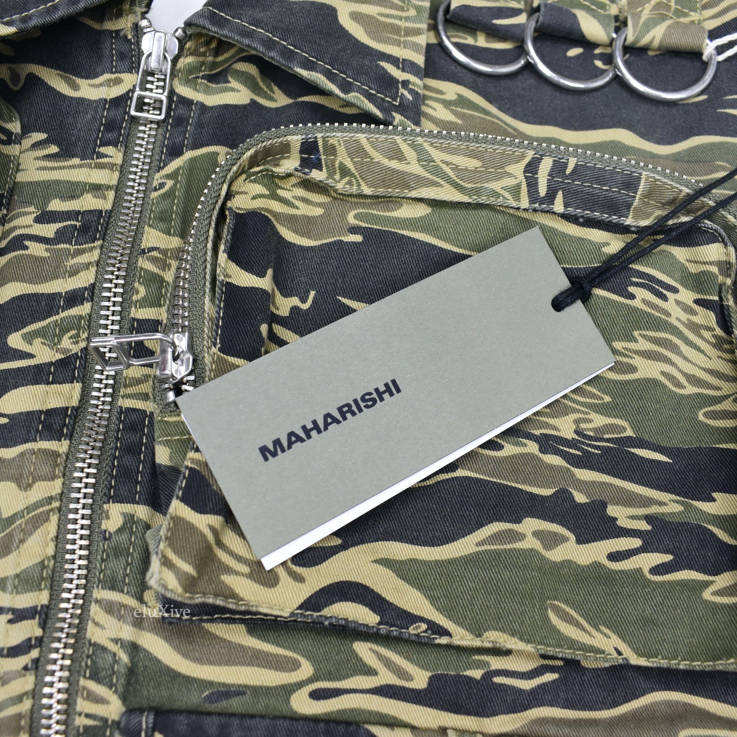 Maharishi - Tiger Camo Utility Vest