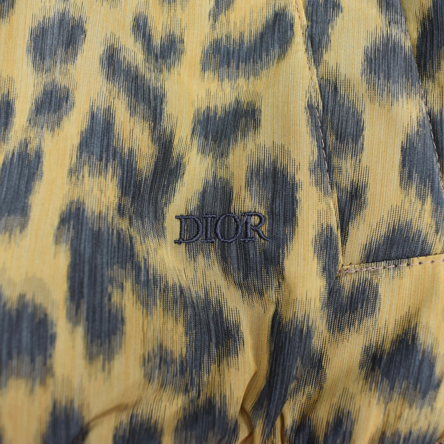 Dior - Leopard Print Woven Bomber Jacket