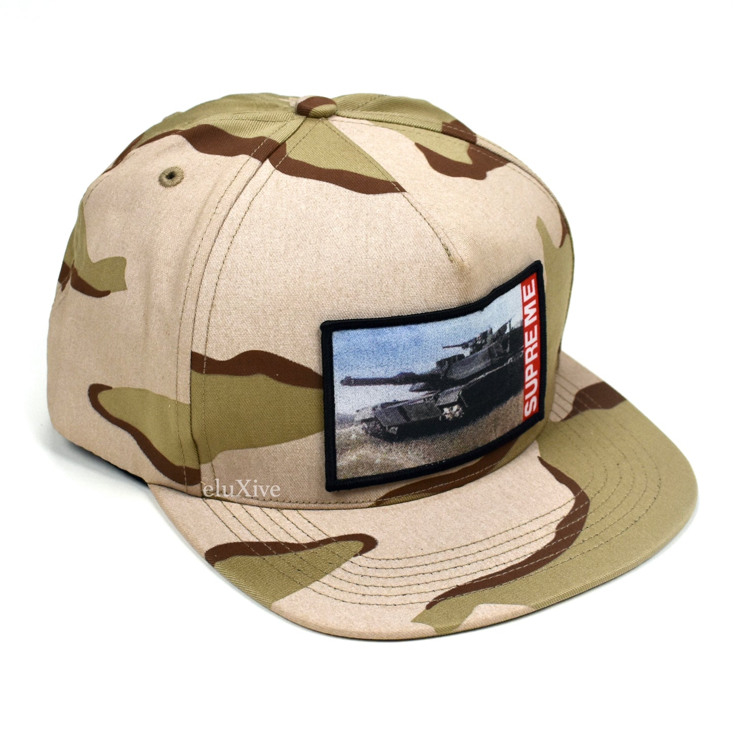 Supreme - Camo Tank Patch Logo Hat (SS20)