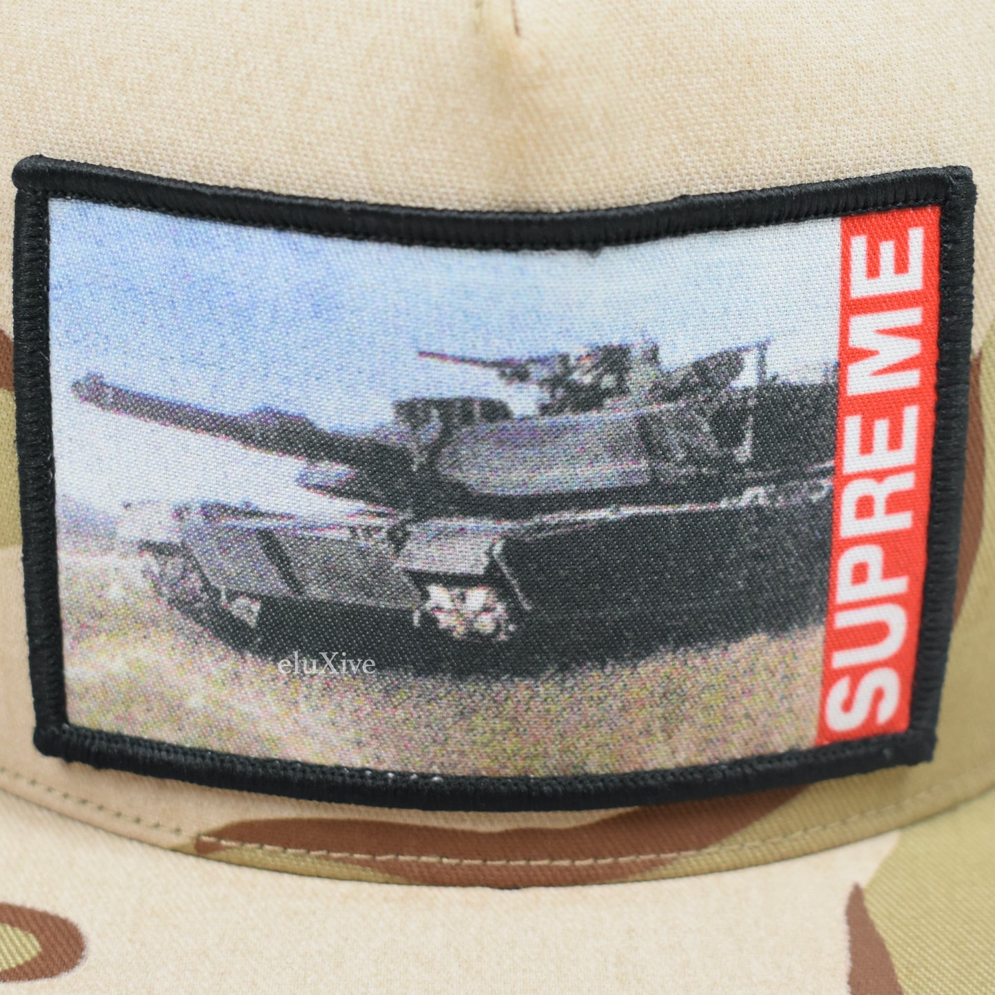 Supreme - Camo Tank Patch Logo Hat (SS20)