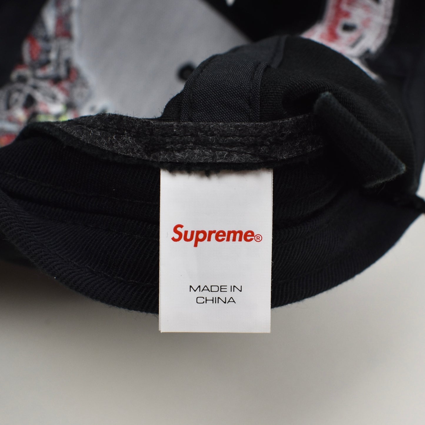 Supreme x Ducati - V4 Embroidered Logo Hat (Black)