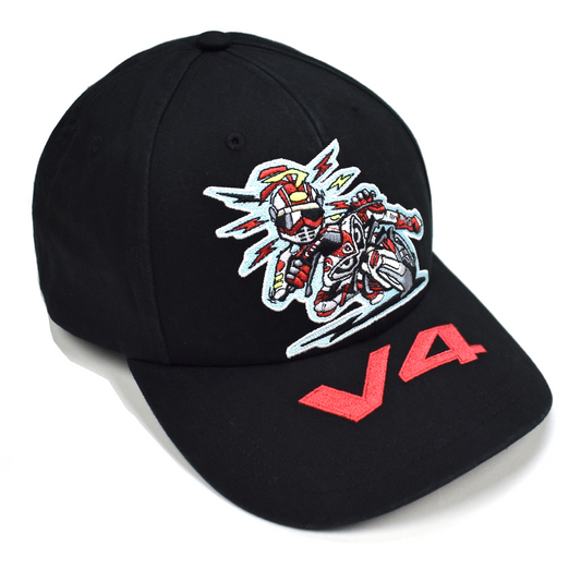 Supreme x Ducati - V4 Embroidered Logo Hat (Black)