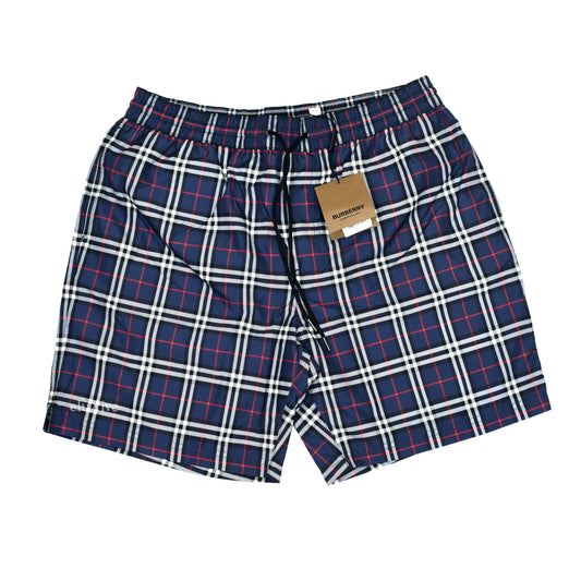 Burberry - Archive Check Logo Swim Shorts (Navy)