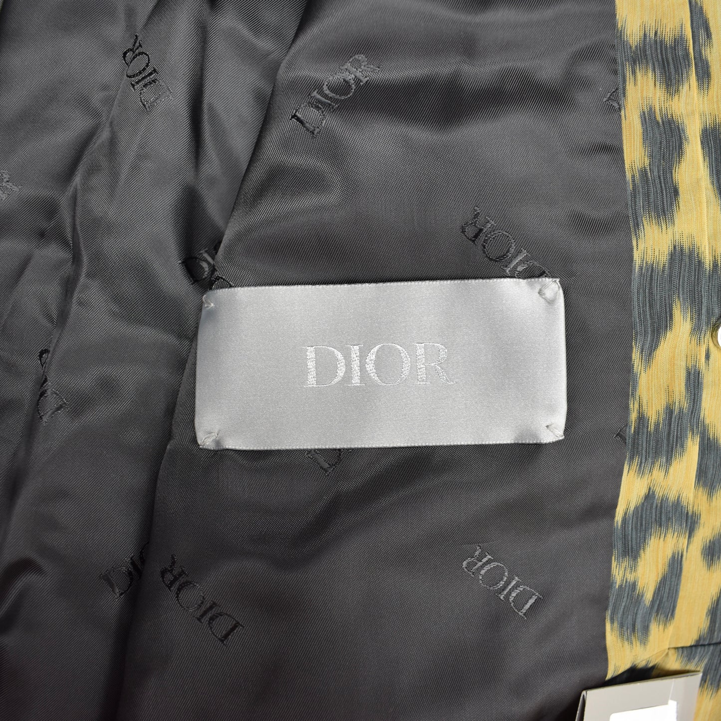 Dior - Leopard Print Woven Bomber Jacket