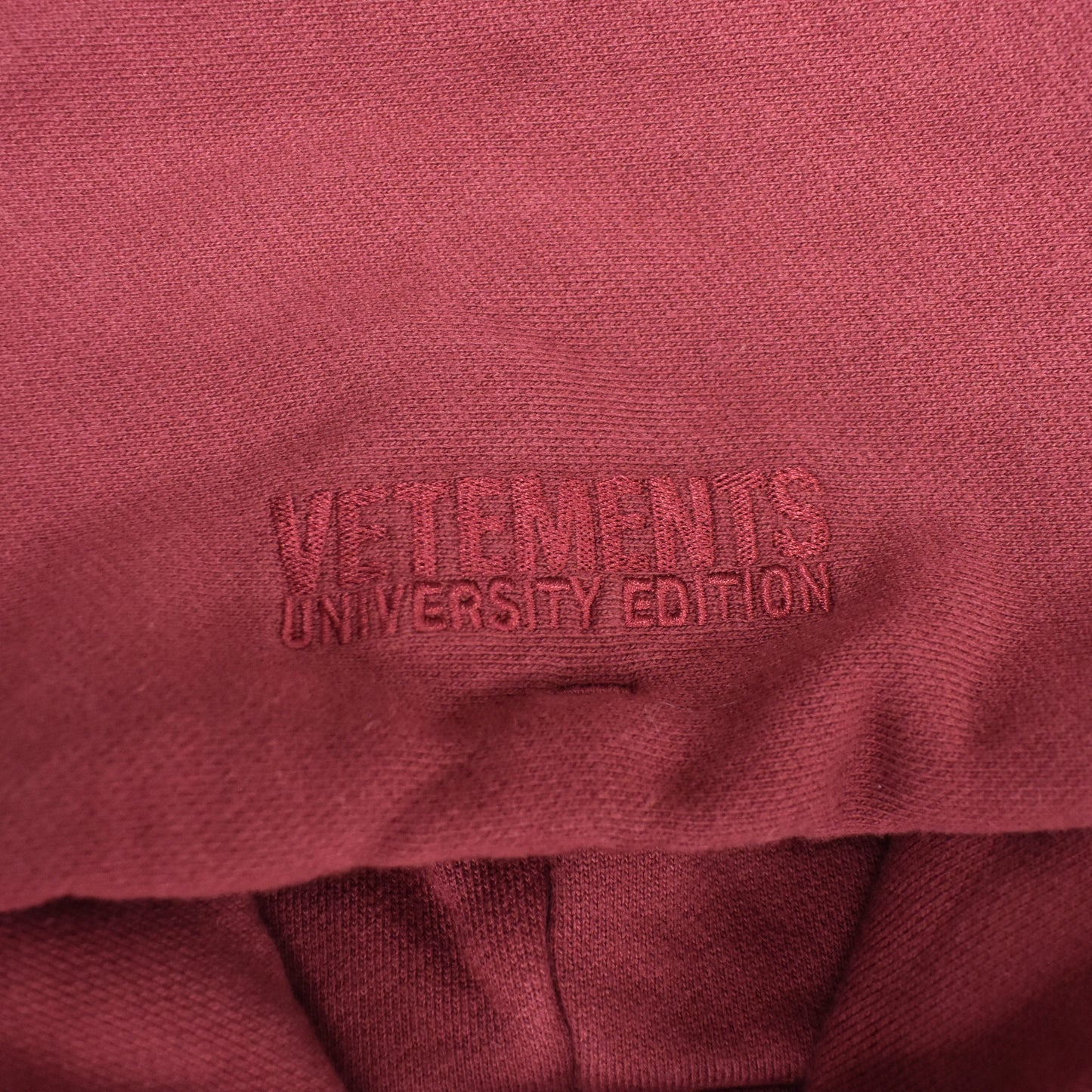 Vetements - AW20 Resource Limits Reached Oversized Hoodie