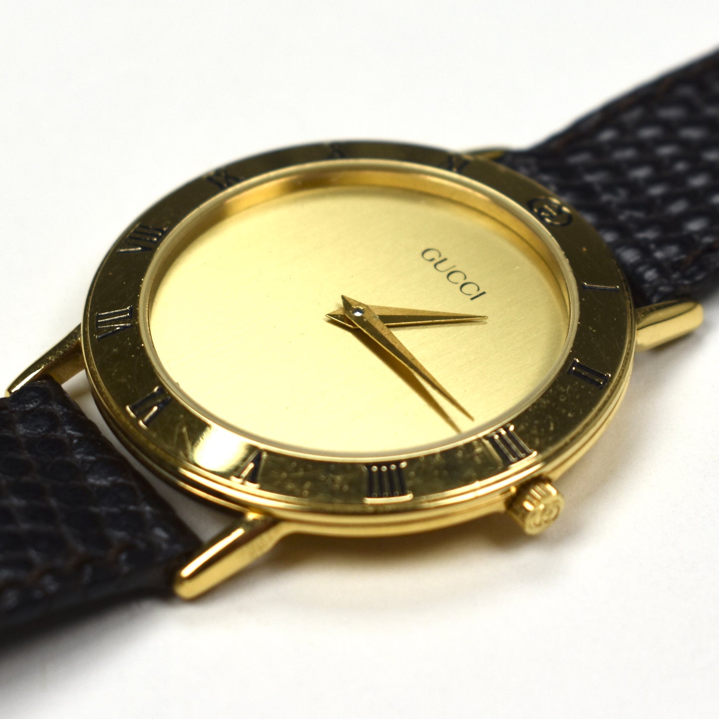 Gucci - 3000M Gold Dial Watch