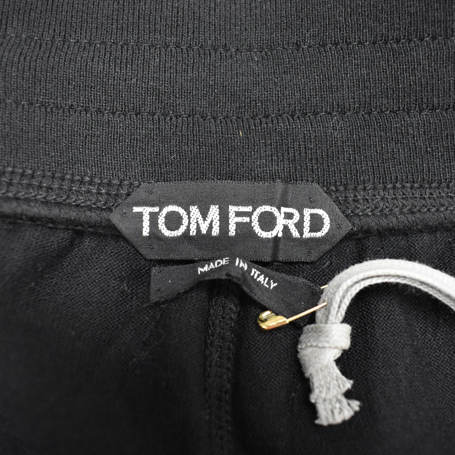 Tom Ford - Black Lightweight Cotton/Silk/Cashmere Sweatpants