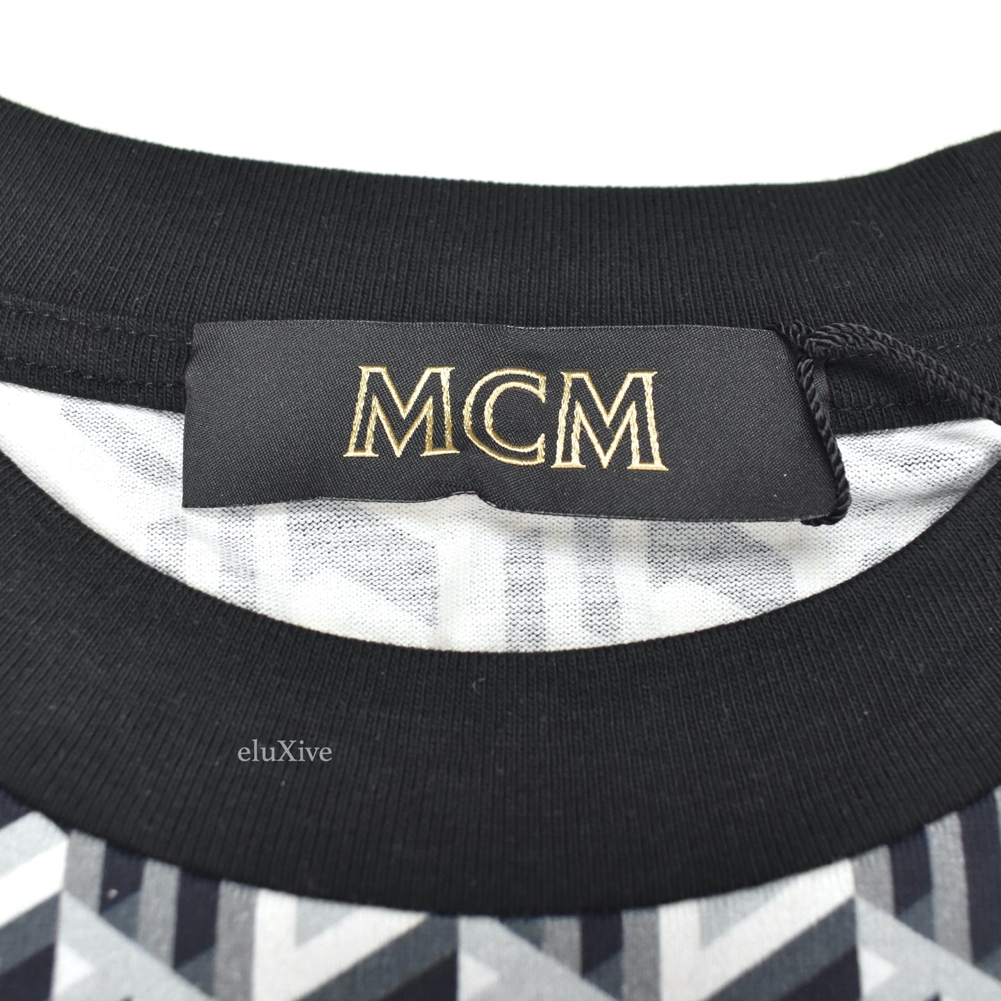 MCM - Allover Cubic Monogram Logo T-Shirt