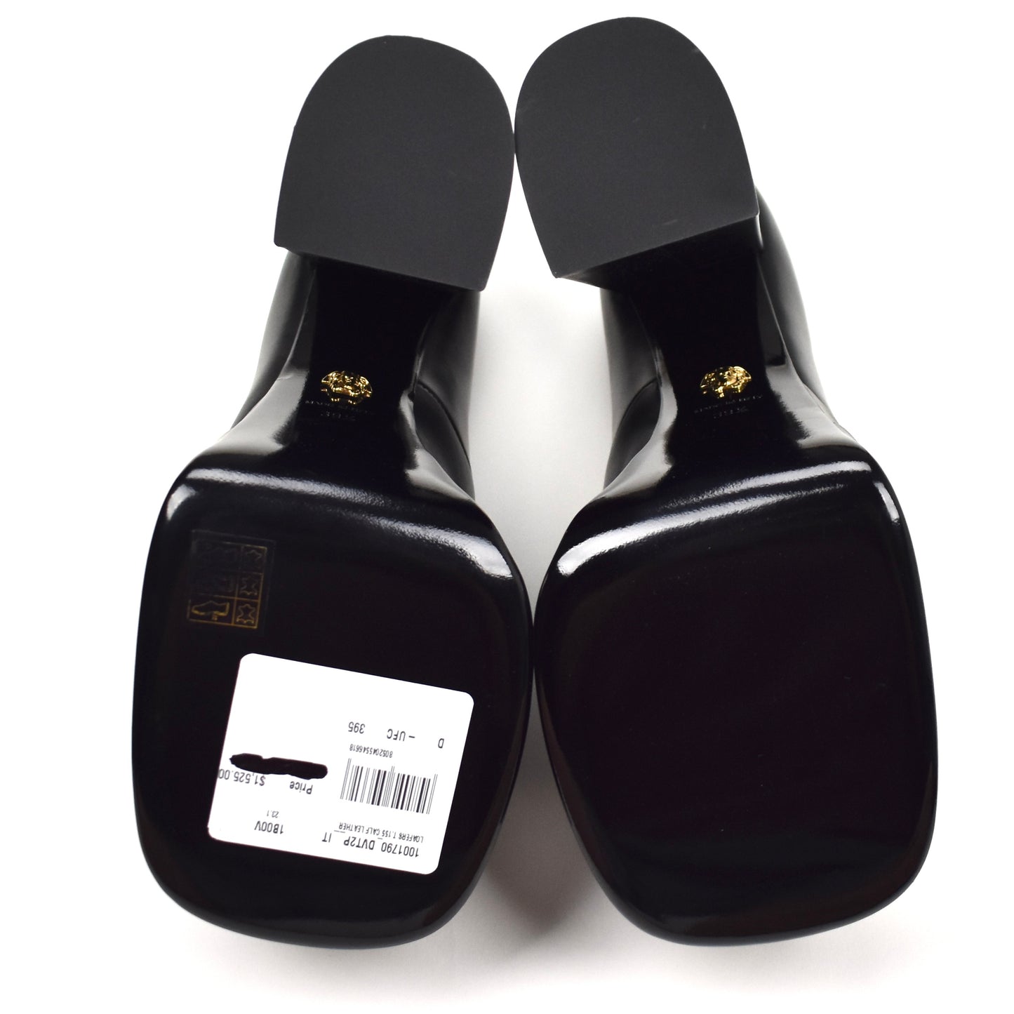 Versace - Aevitas Platform Penny Loafer Heels (Black)